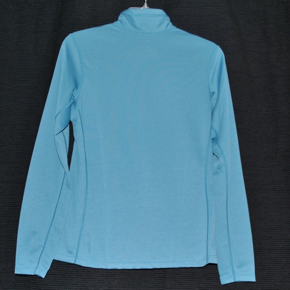 REI Blue Quarter Zip Base Layer - Picture 5 of 6